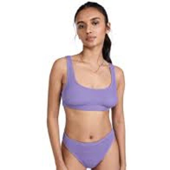 NWT Good American Always Fits Better Bikini Bottom Lilac - S/M - Picture 2 of 4